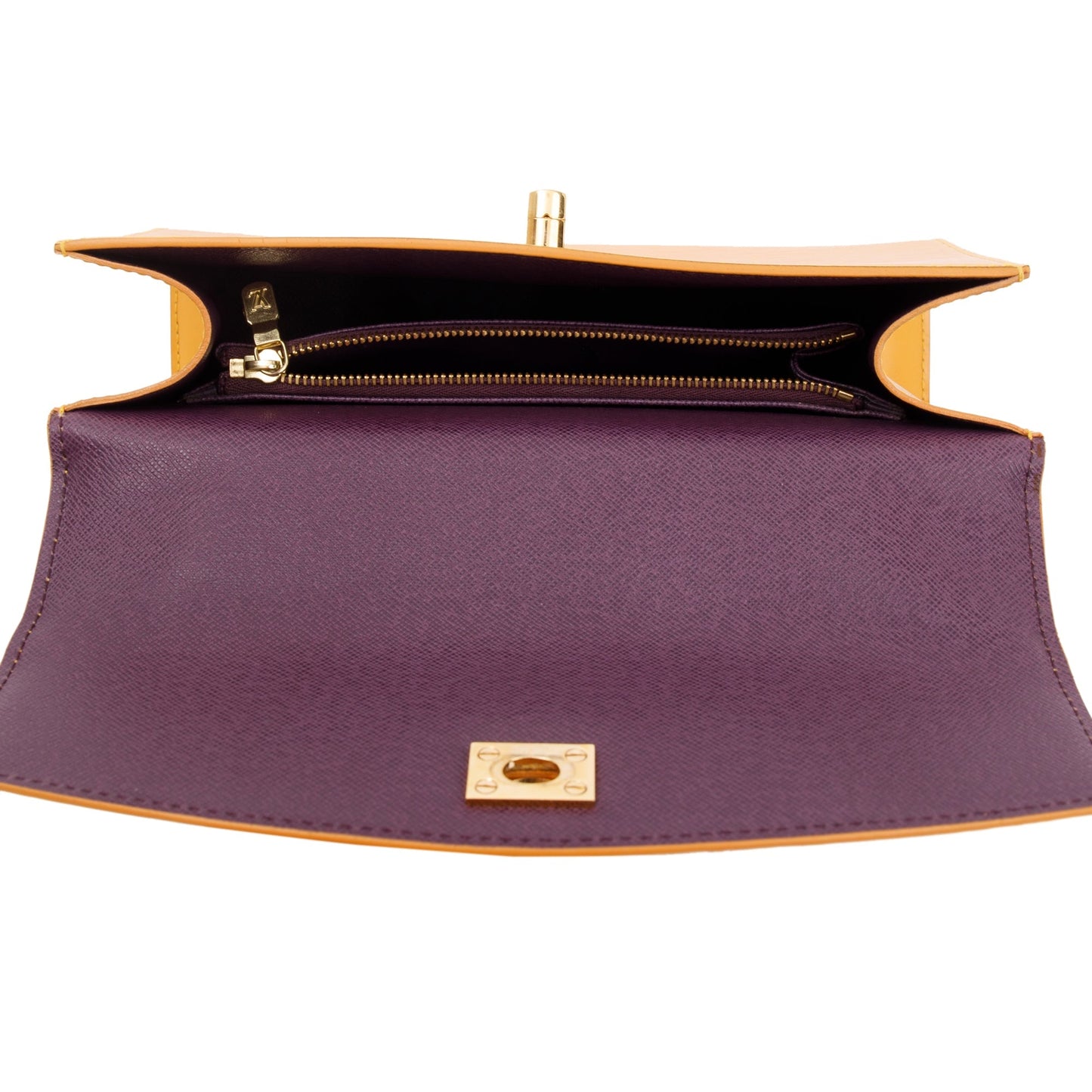 Louis Vuitton Yellow Epi Leather Malesherbes Handle Bag
