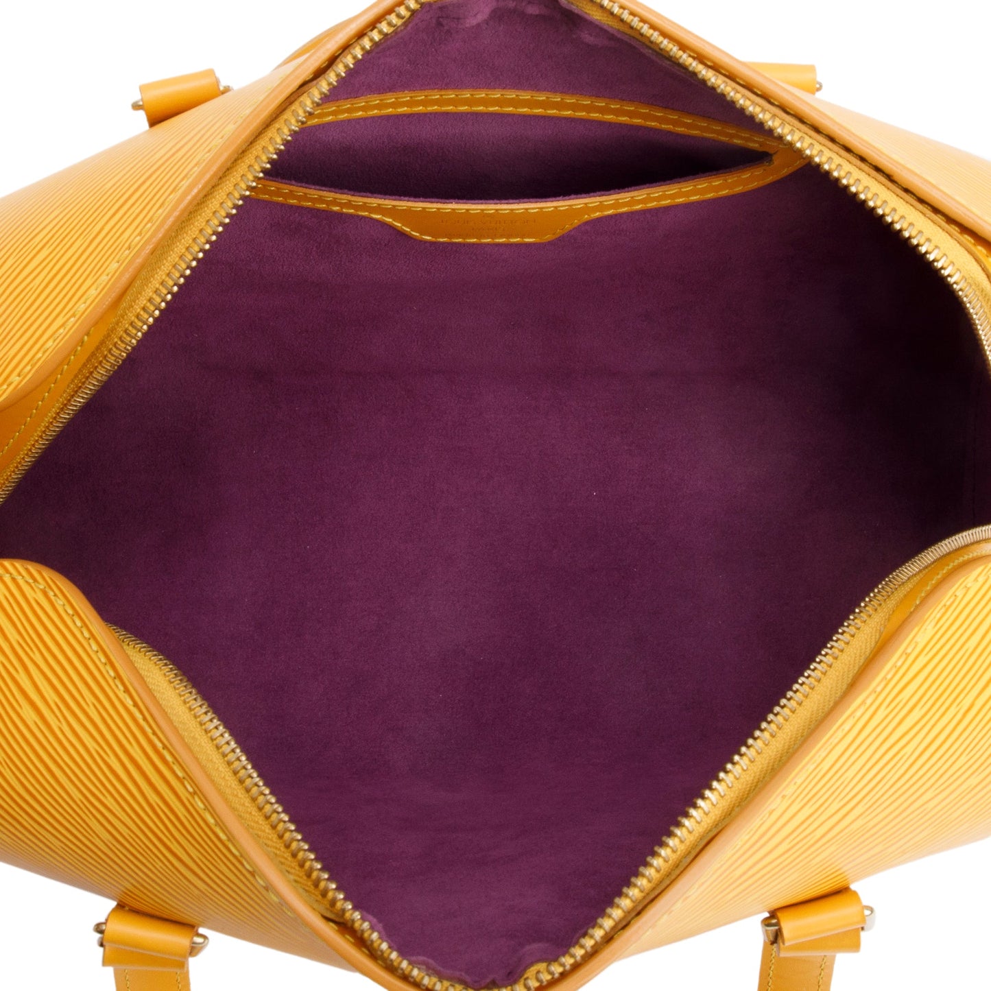 Louis Vuitton Yellow Epi Leather Papillon 30