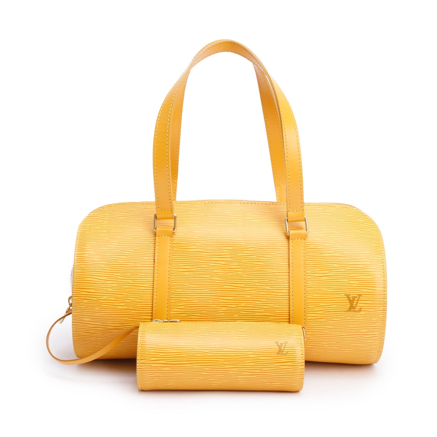 Louis Vuitton Yellow Epi Leather Papillon 30