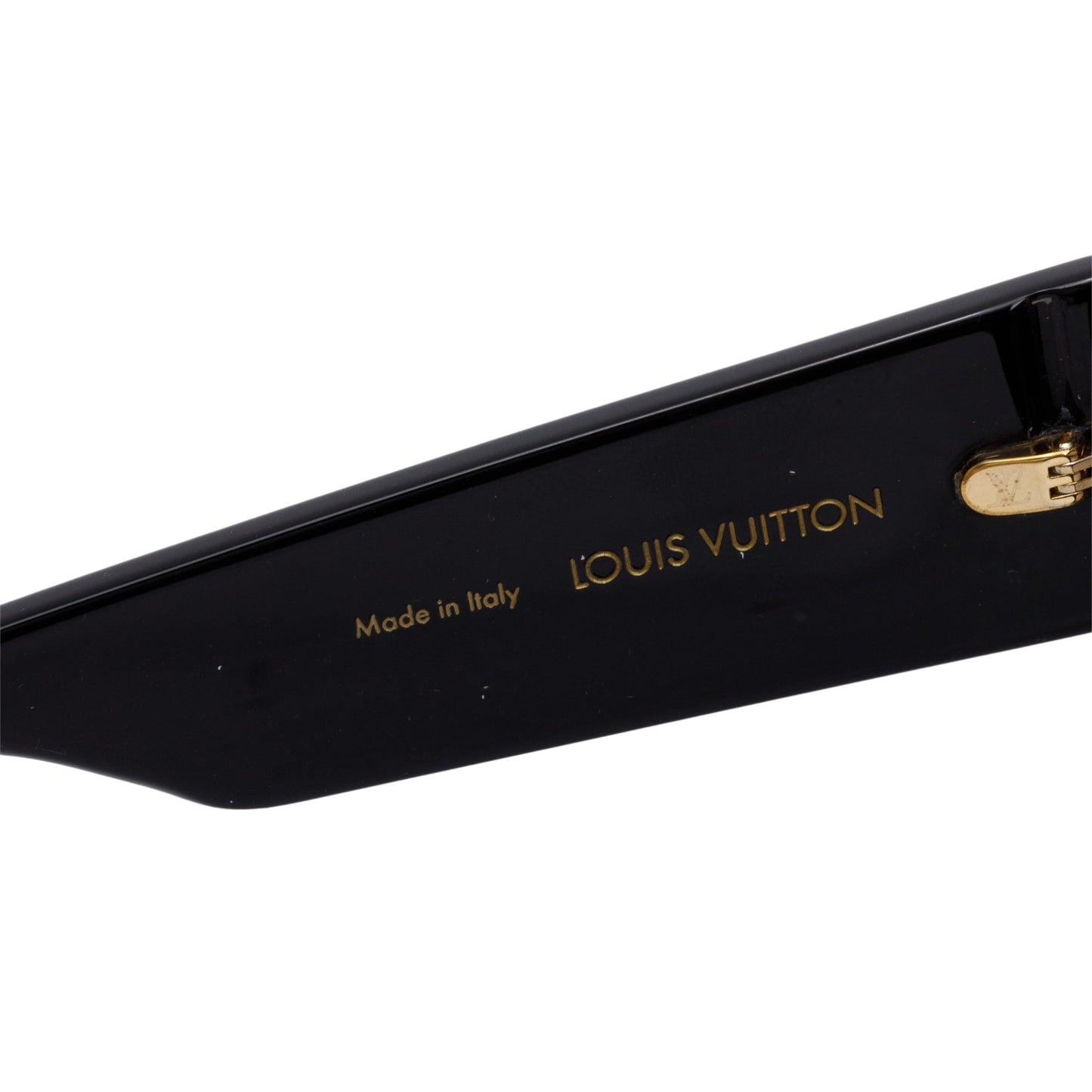 Louis Vuitton Z1291E Black Acetate Round Sunglasses
