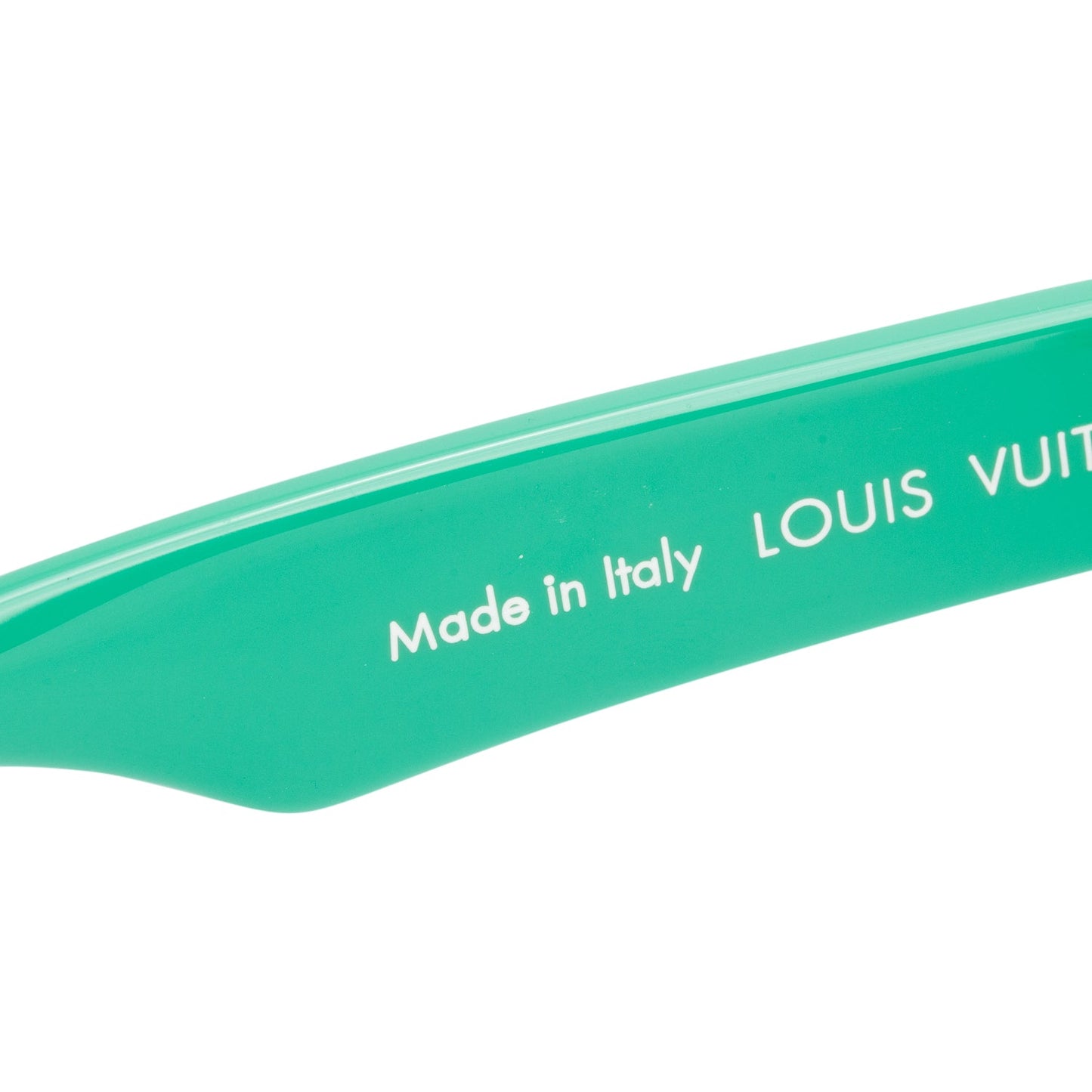 Louis Vuitton Z1556E Black/Green Acetate Pop Square Sunglasses
