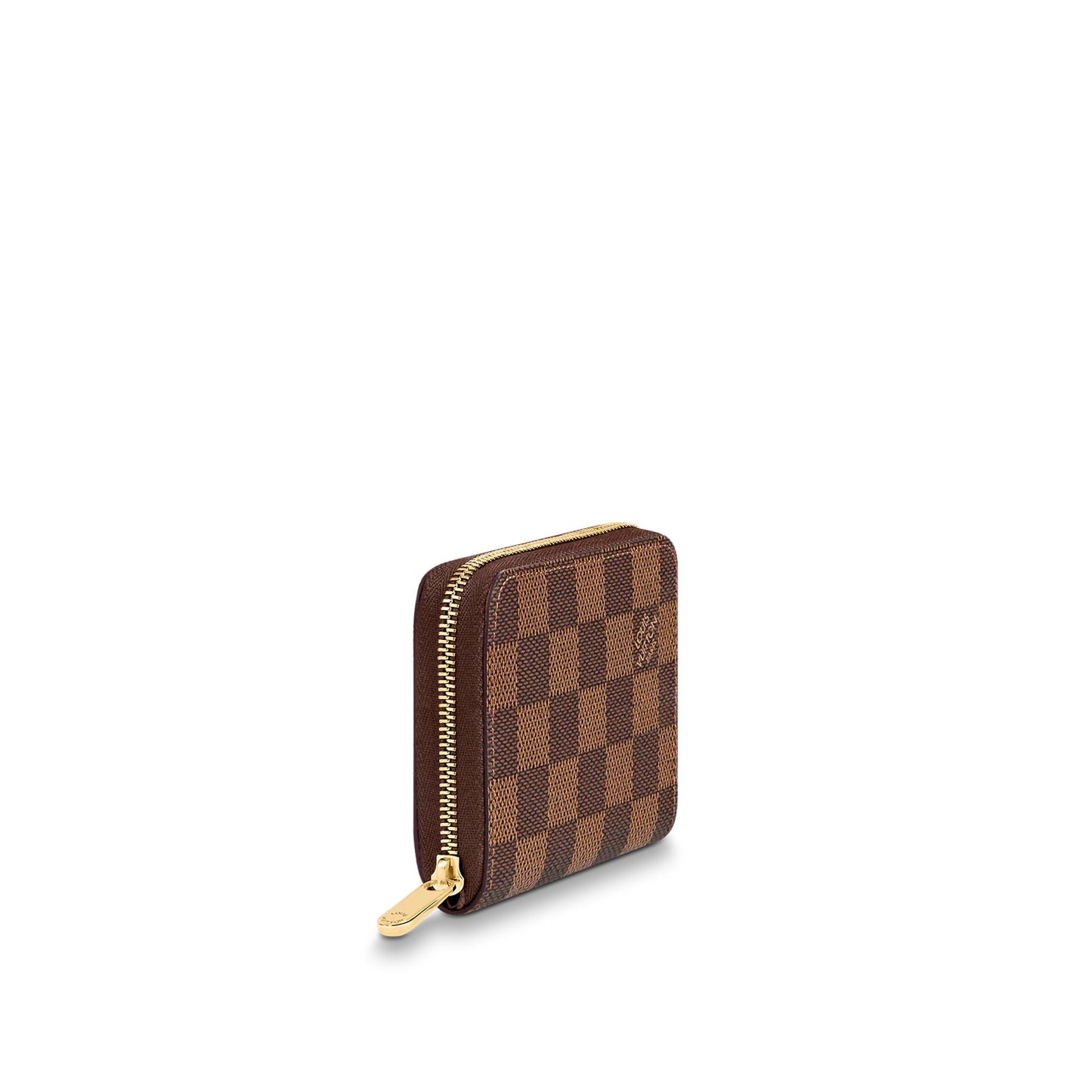 LOUIS VUITTON ZIPPY COIN PURSE DAMIER EBENY