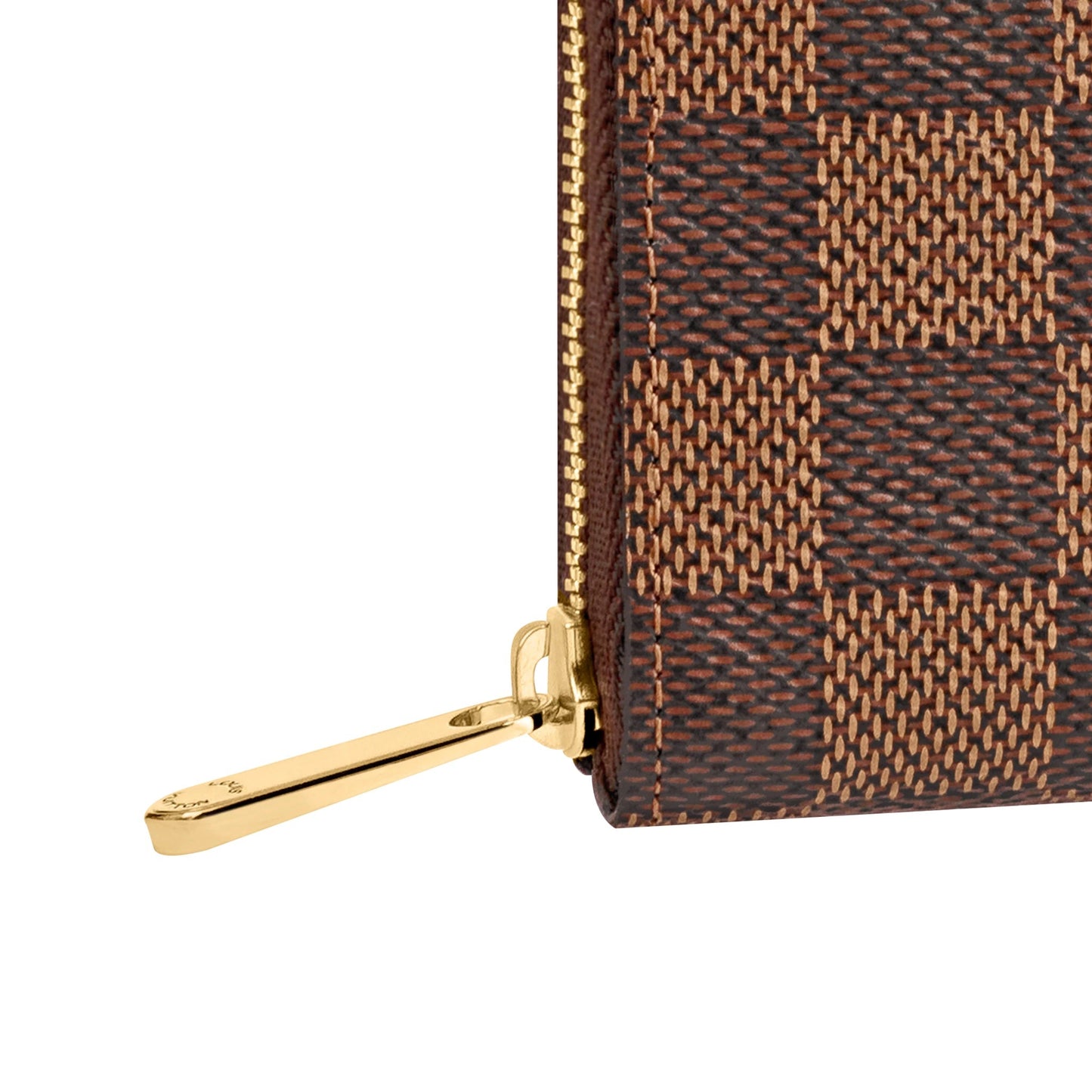 LOUIS VUITTON ZIPPY COIN PURSE DAMIER EBENY
