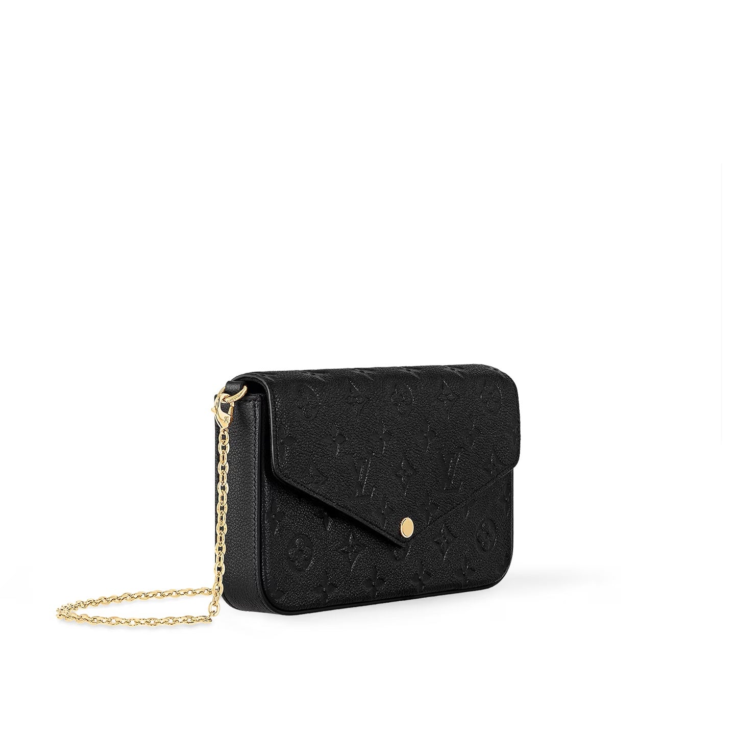 LOUIS VUITTON MONOGRAM EMPREINTE LEATHER FÃLICIE CHAIN BAG