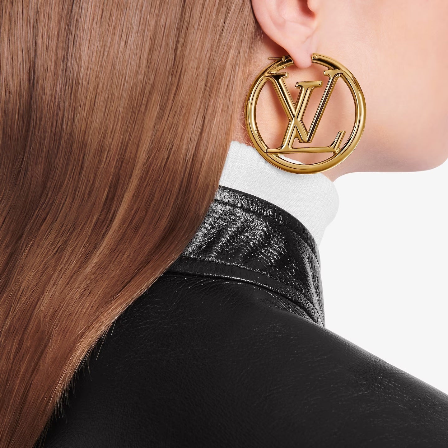 LOUIS VUITTON LOUISE HOOP EARRINGS