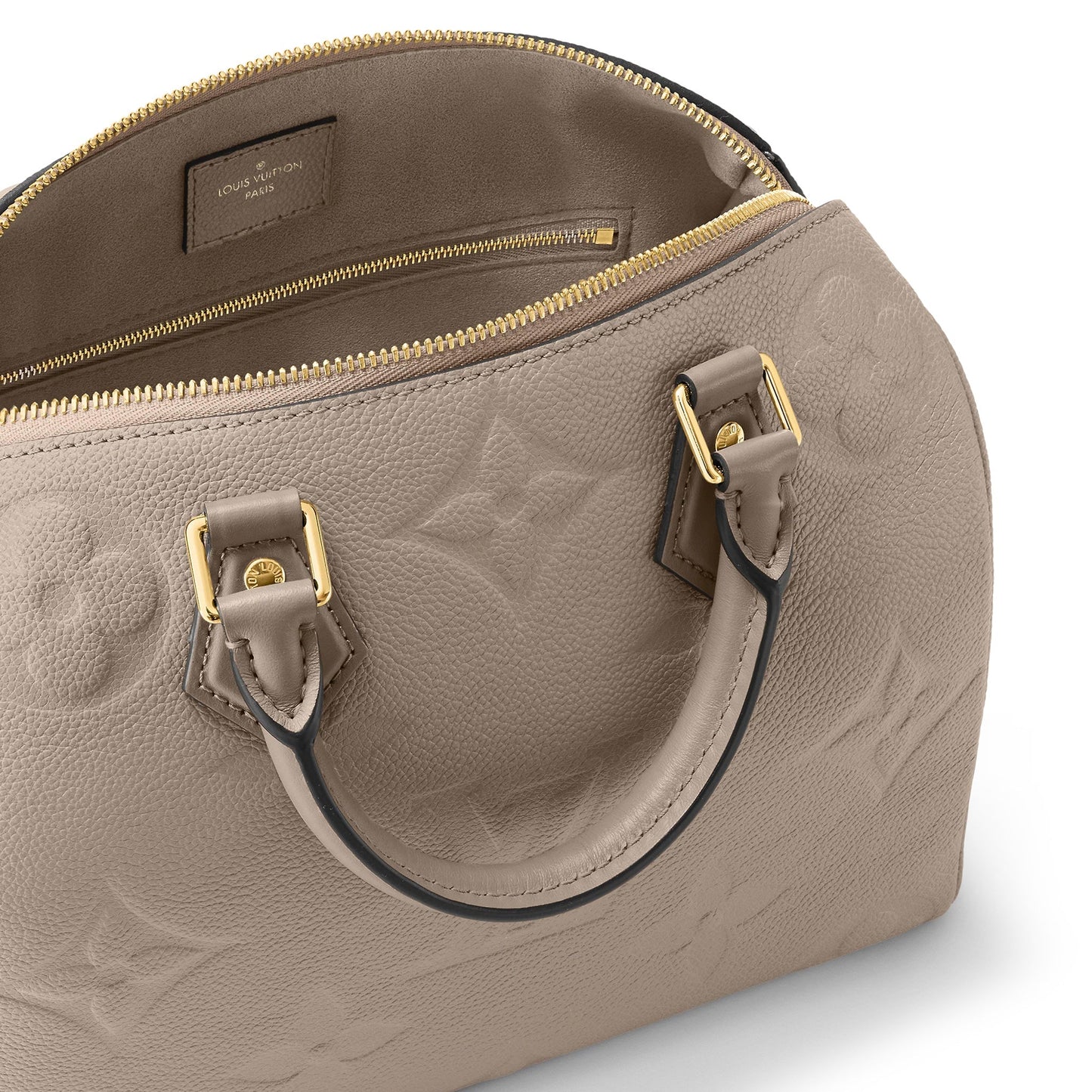 LOUIS VUITTON SPEEDY BANDOULIÃRE 25 EMPREINTE LEATHER HANDBAG