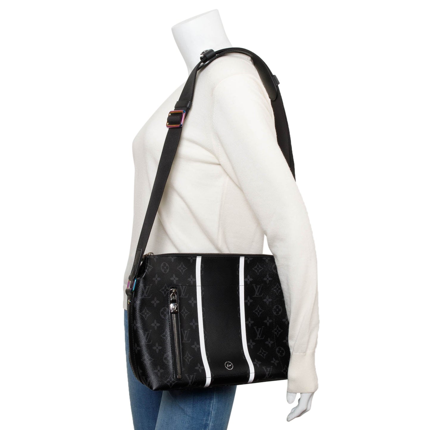 Louis Vuitton x Fragment Monogram Eclipse Apollo Messenger Bag