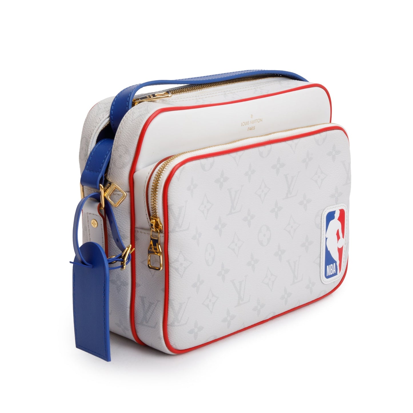 Louis Vuitton x NBA 2021 Antarctica Monogram Nil Messenger Bag PM