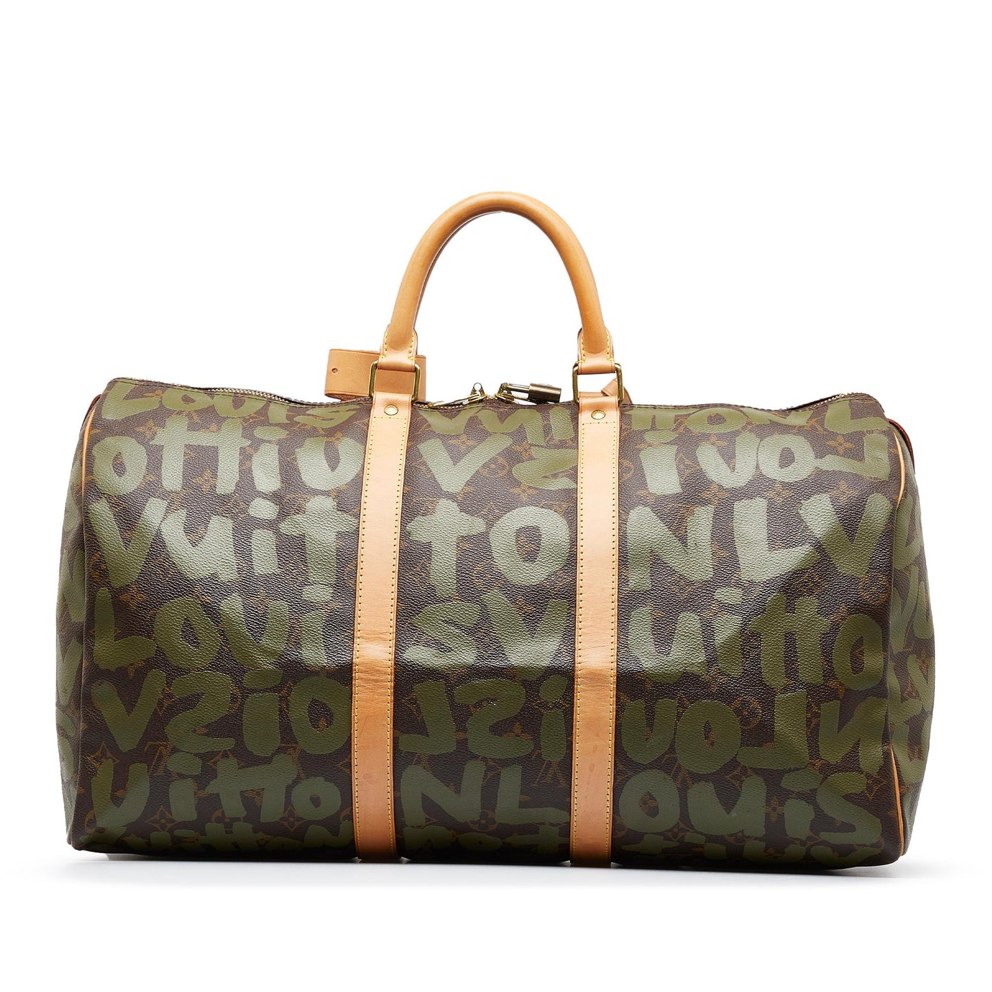 Louis Vuitton x Stephen Sprouse Monogram Graffiti Keepall 50 (SHG-ECmRuJ)