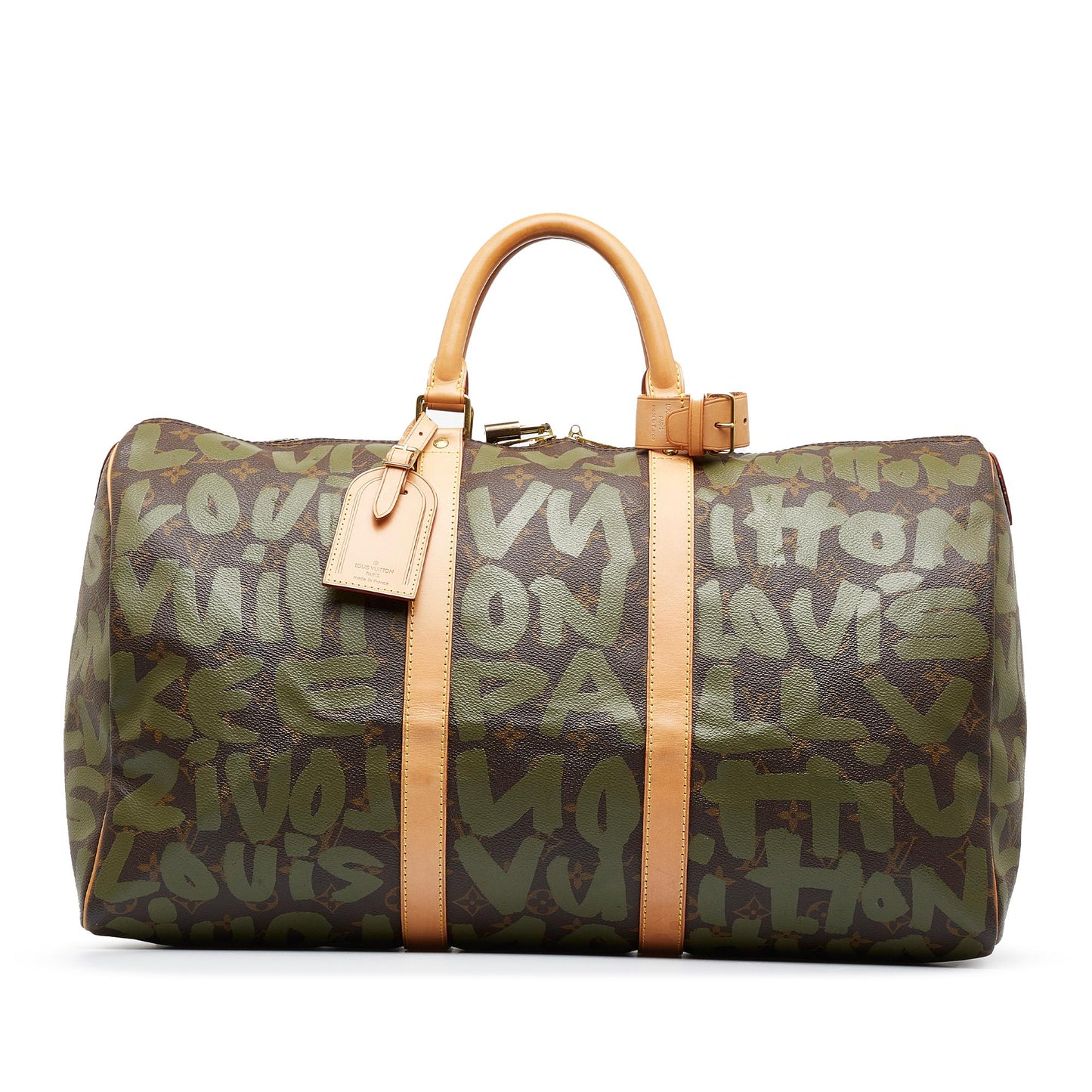 Louis Vuitton x Stephen Sprouse Monogram Graffiti Keepall 50 (SHG-ECmRuJ)