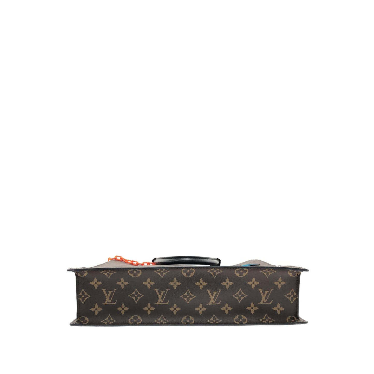 Louis Vuitton x Virgil Abloh Monogram Zoooom With Friends Sac Plat (SHG-Gnx5yd)
