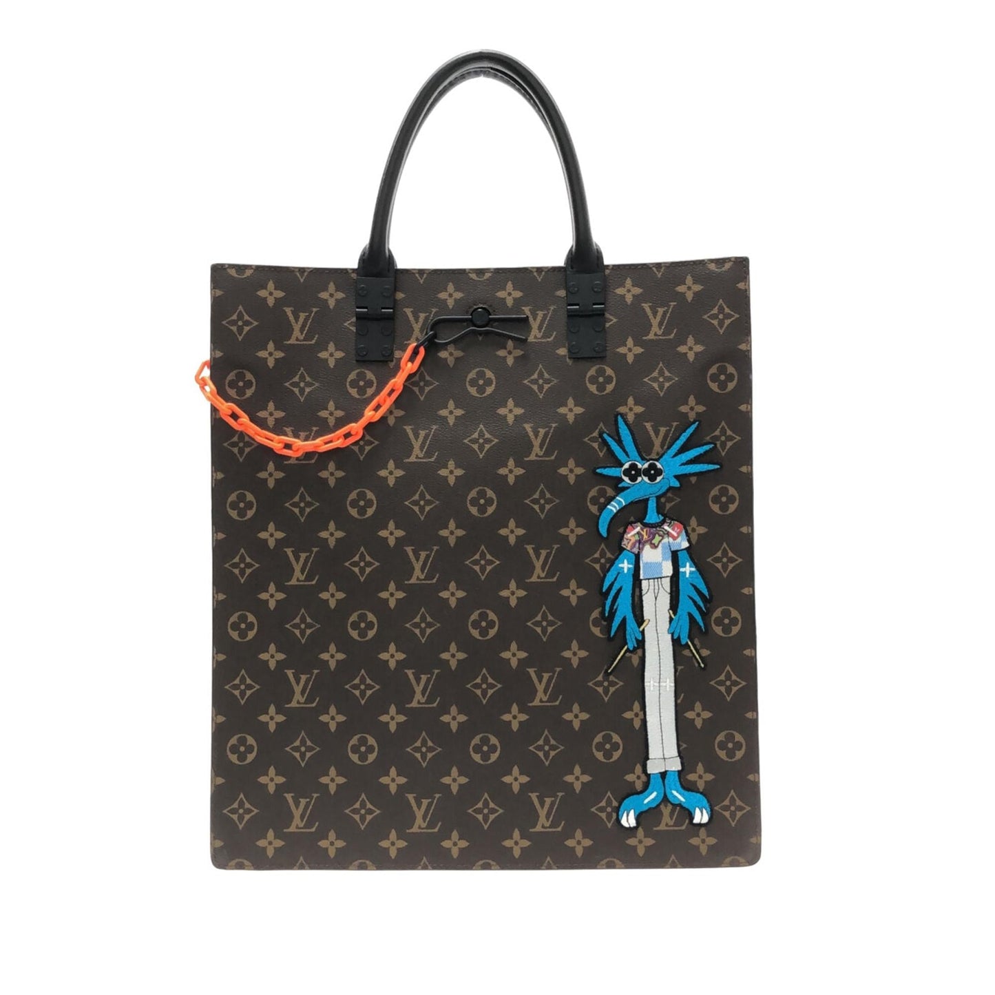 Louis Vuitton x Virgil Abloh Monogram Zoooom With Friends Sac Plat (SHG-Gnx5yd)