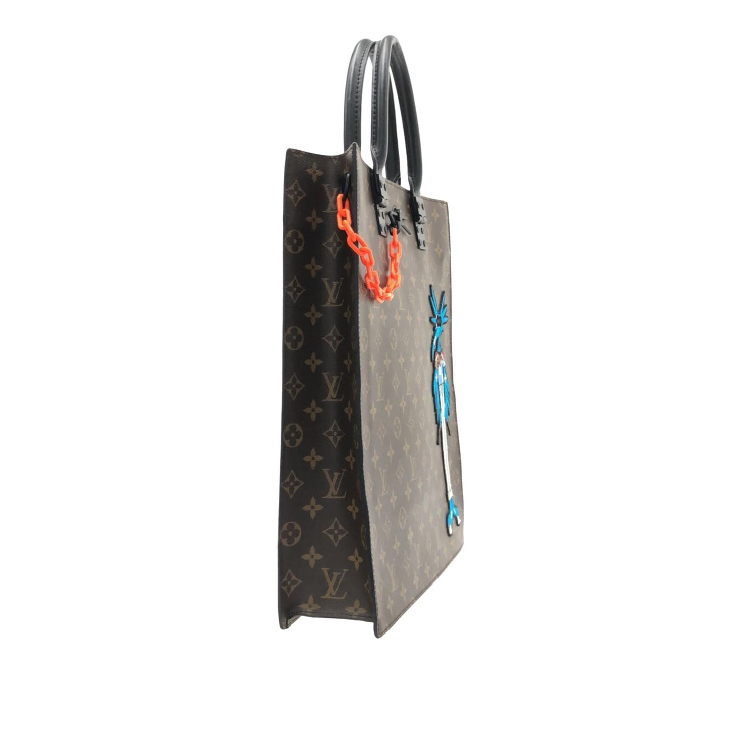 Louis Vuitton x Virgil Abloh Monogram Zoooom With Friends Sac Plat (SHG-Gnx5yd)