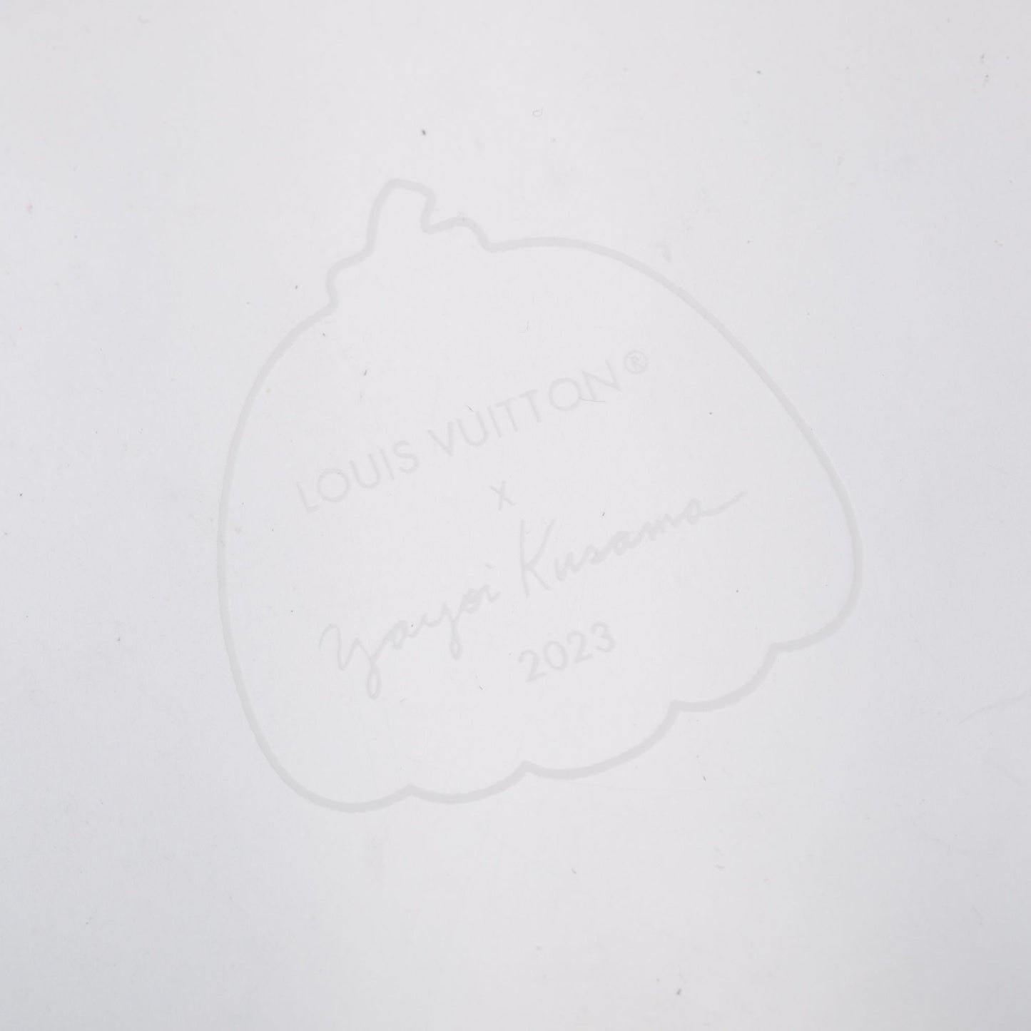 Louis Vuitton x Yayoi Kusama 2022 Transparent Plexiglass Scott Box