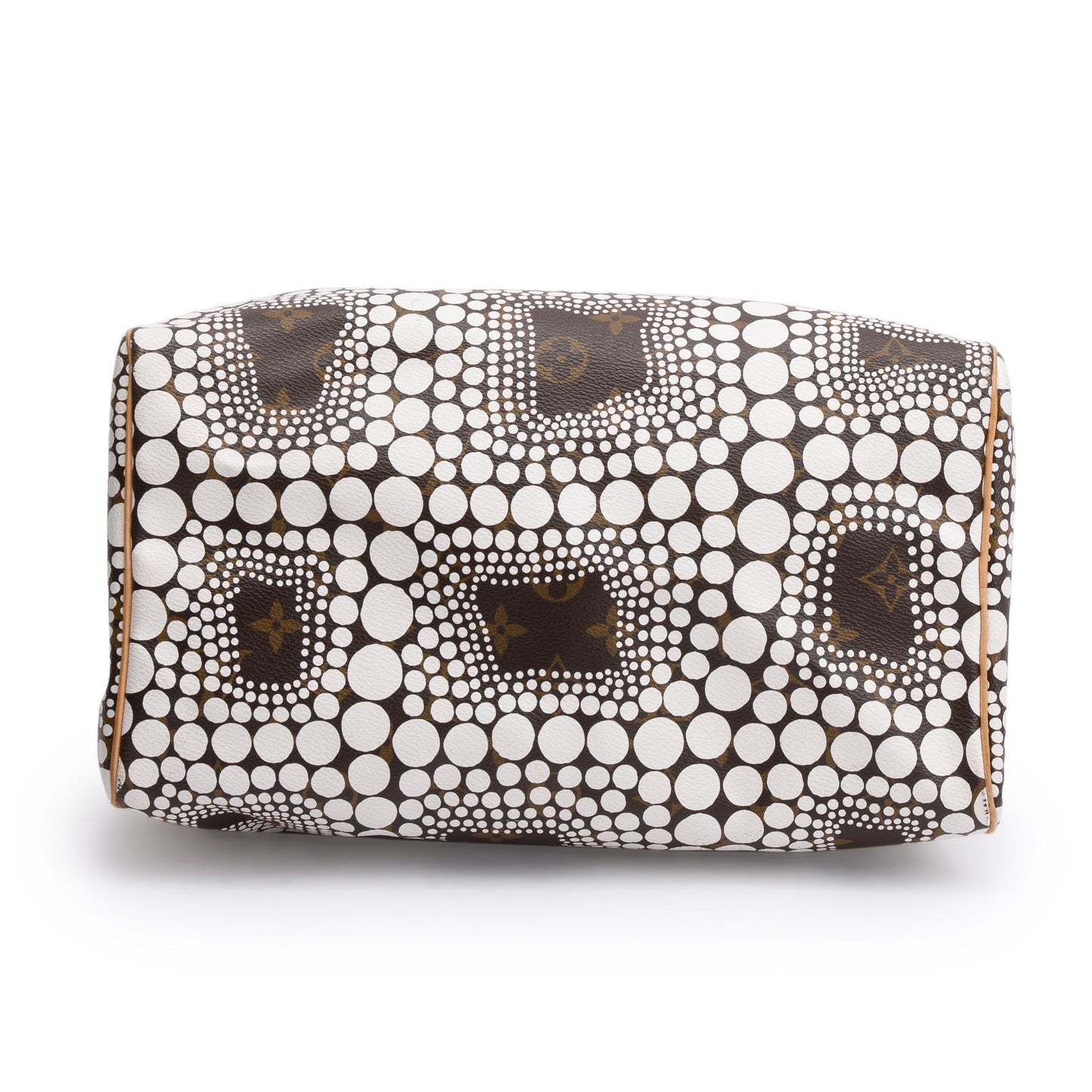 Louis Vuitton x Yayoi Kusama White Monogram Town Speedy 30