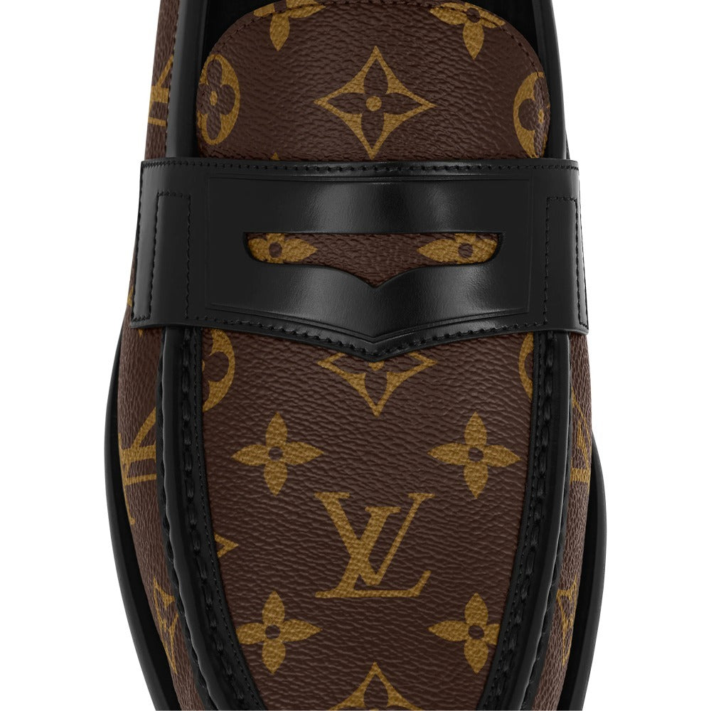 LOUIS VUITTON X NBA MONOGRAM LOAFERS