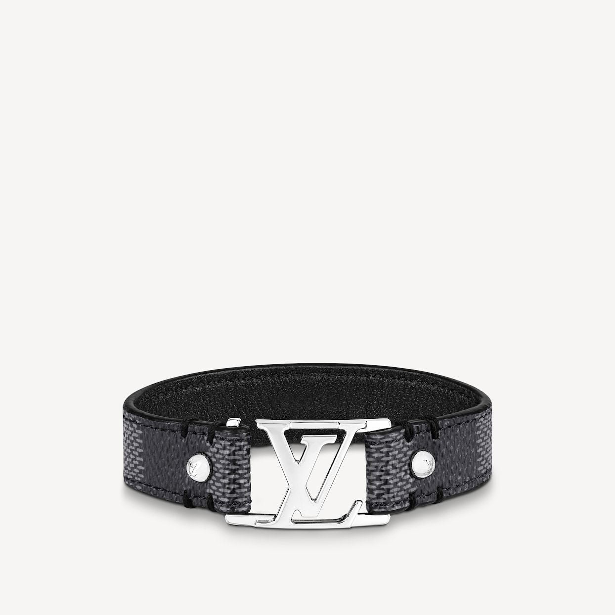 LOUIS VUITTON Monogram Hockenheim Canvas Bracelet