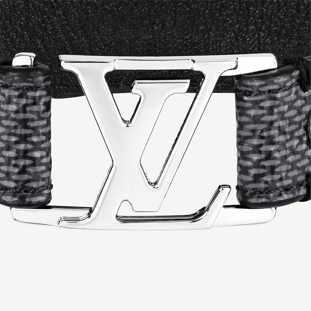 LOUIS VUITTON Monogram Hockenheim Canvas Bracelet
