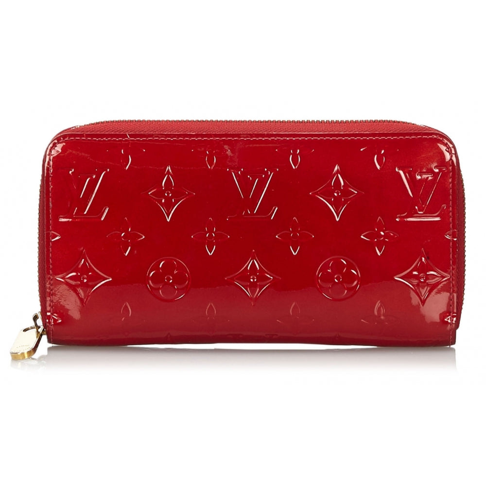 LOUIS VUITTON Monogram Vernis Pomme D'Amour WALLET