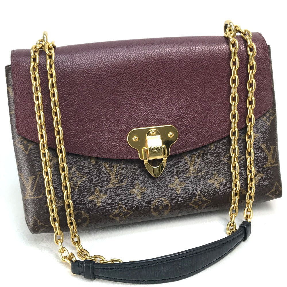 LOUIS VUITTON Shoulder Bag M43715 Monogram canvas, leather Brown Monogram Sun Praseed Women