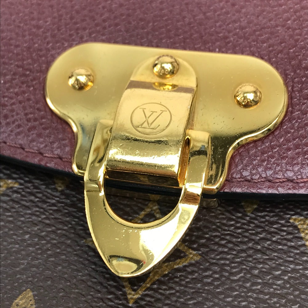 LOUIS VUITTON Shoulder Bag M43715 Monogram canvas, leather Brown Monogram Sun Praseed Women