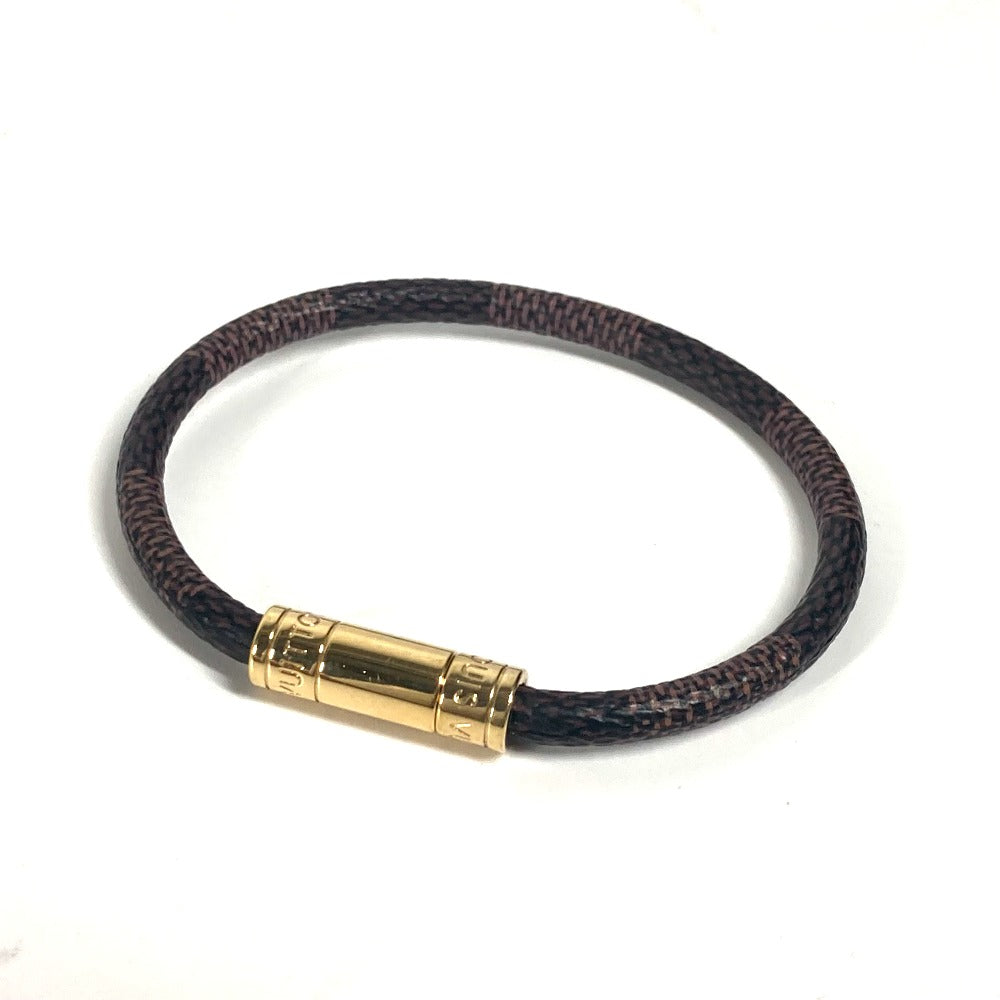 LOUIS VUITTON bracelet M6139F Damier canvas Brown Damier Brasserie Keep It