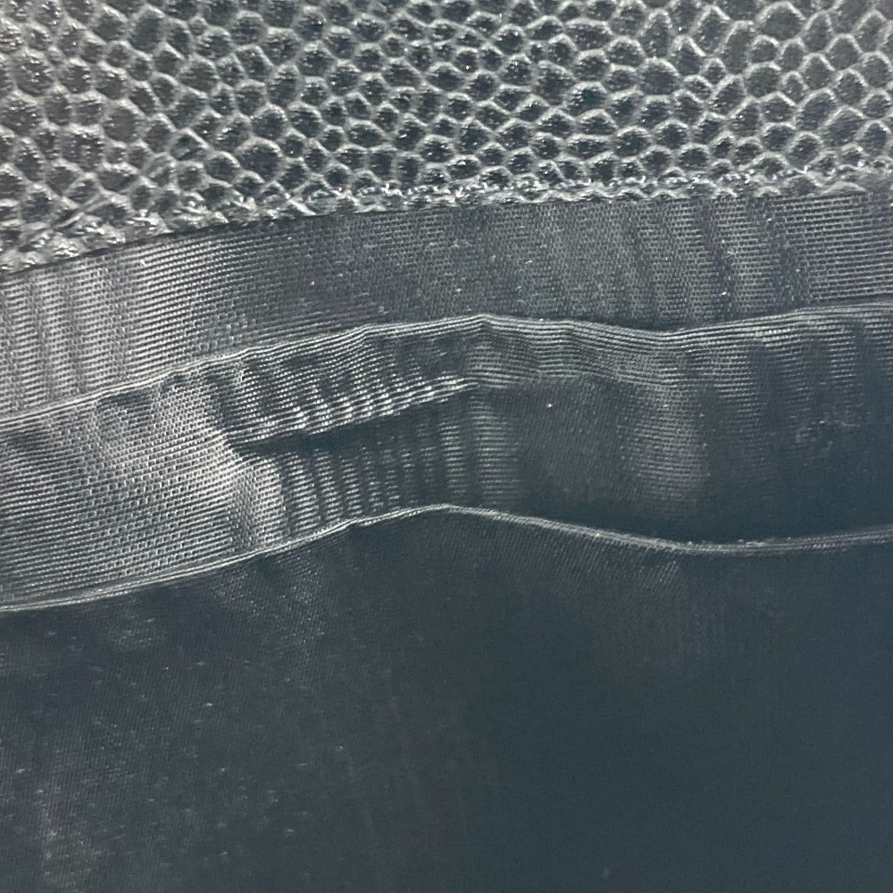 CHANEL Coin case A13233 Caviar skin black CC COCO Mark Women