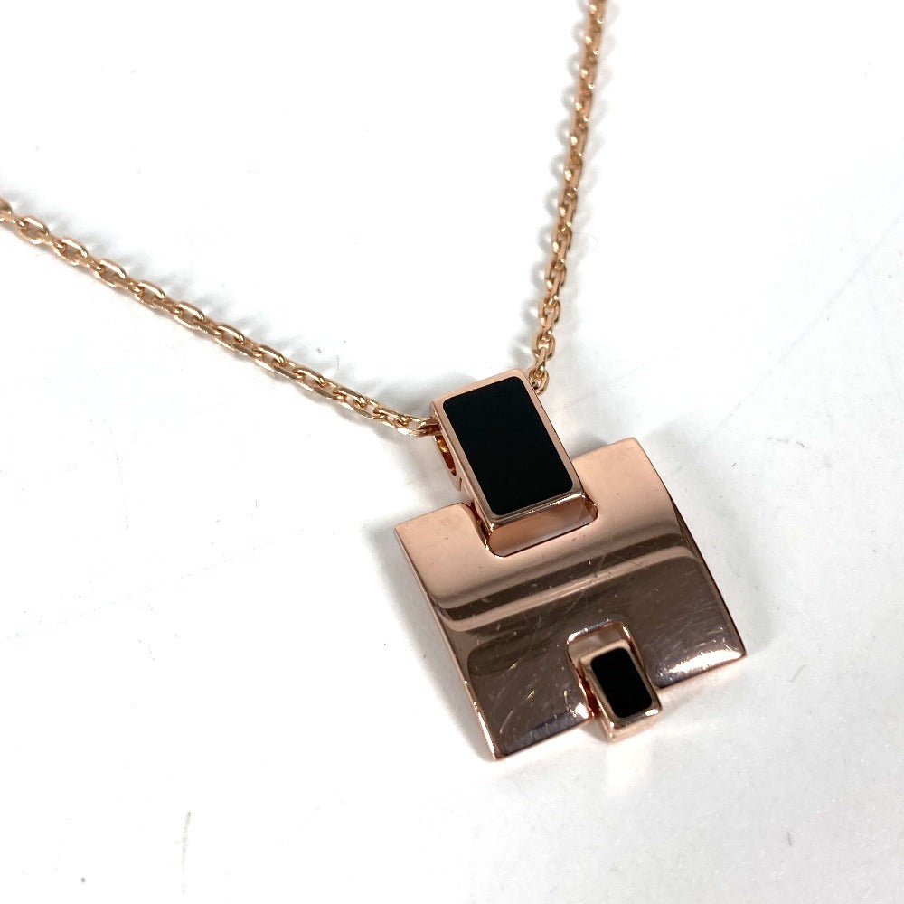 HERMES Necklace metal black Accessories Eileen Women