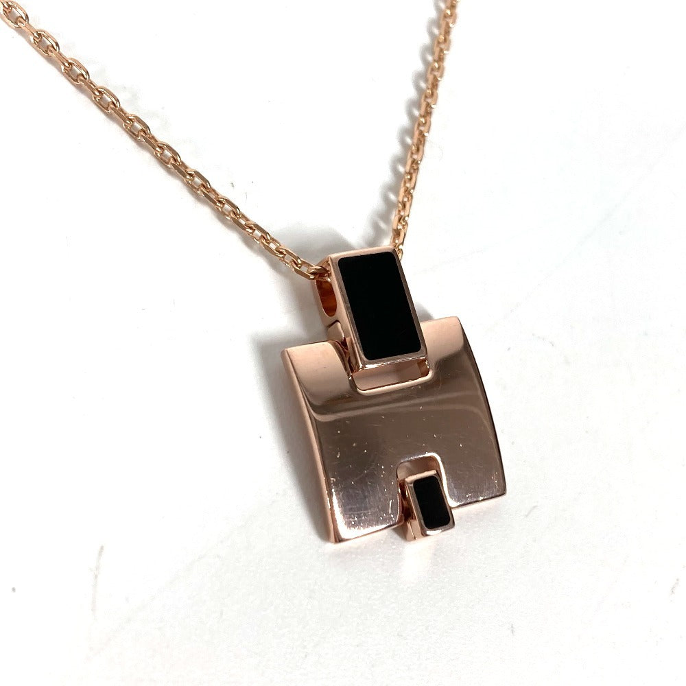 HERMES Necklace metal black Accessories Eileen Women
