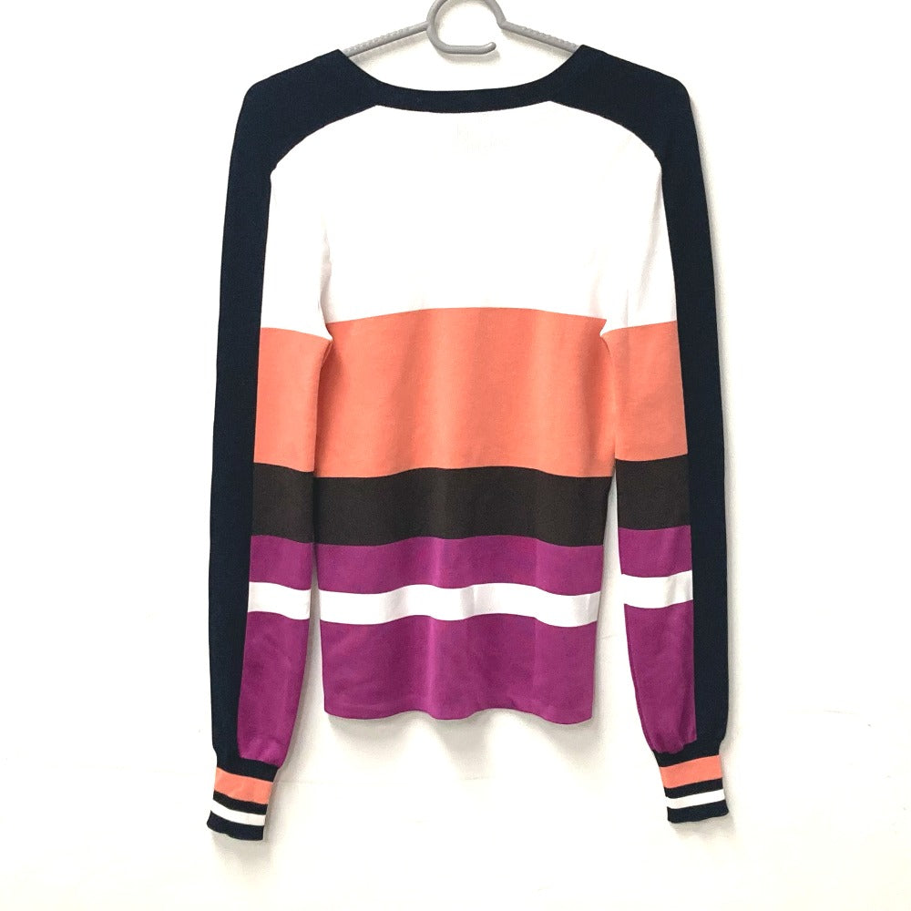 LOUIS VUITTON knit Rayon, Wool multicolor Overall handle Logo Tops Women M