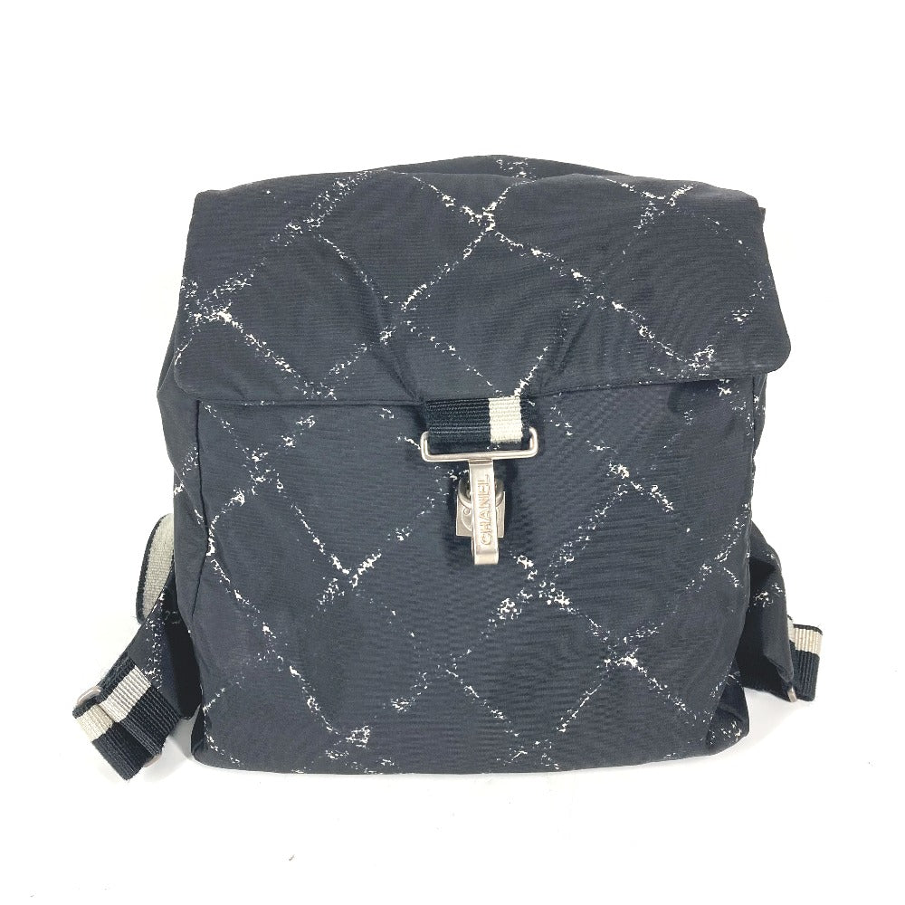 CHANEL Backpack Nylon black Old travel line Women