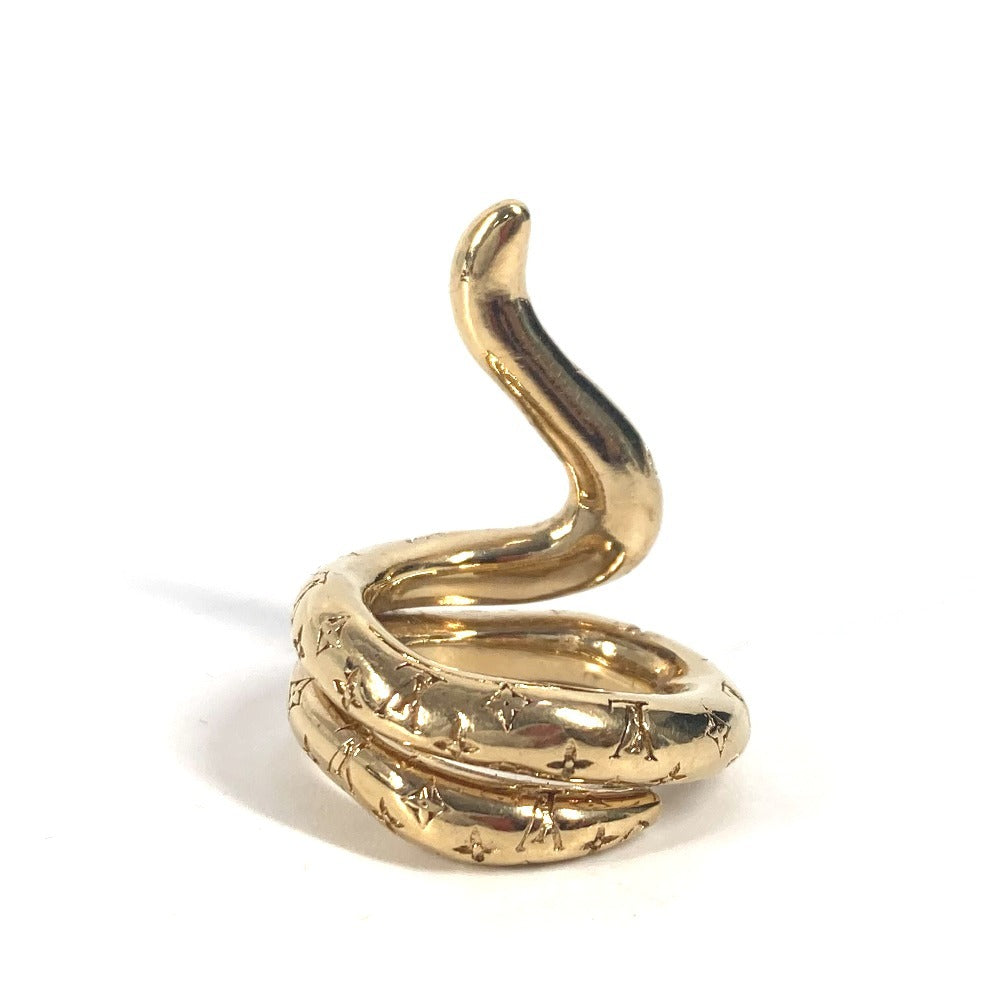 LOUIS VUITTON Ring metal gold Trioberg Tentacool Nanogram Ring Women S