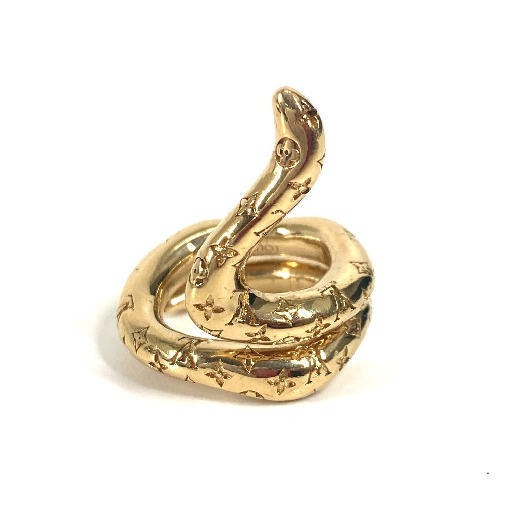 LOUIS VUITTON Ring metal gold Trioberg Tentacool Nanogram Ring Women S