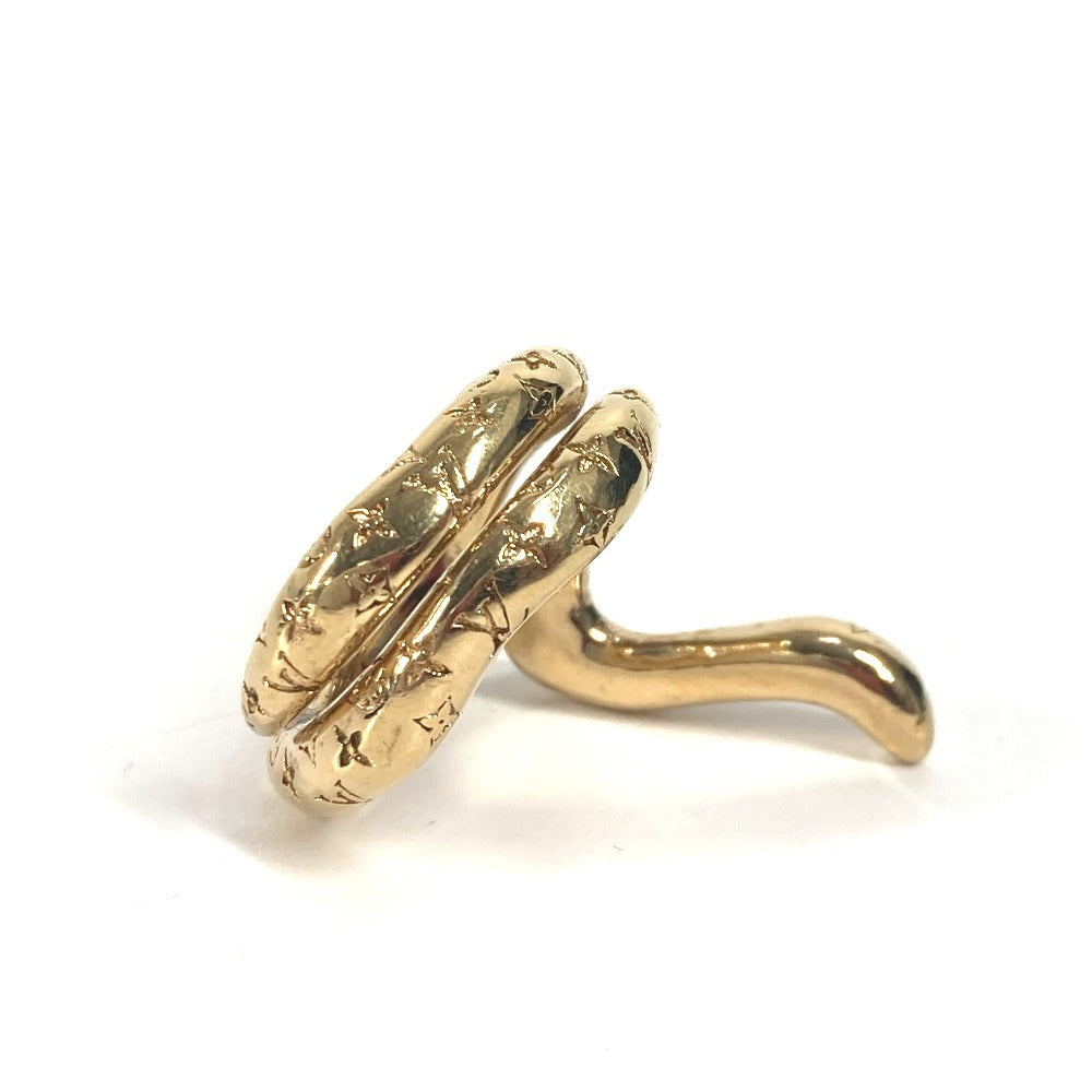 LOUIS VUITTON Ring metal gold Trioberg Tentacool Nanogram Ring Women S