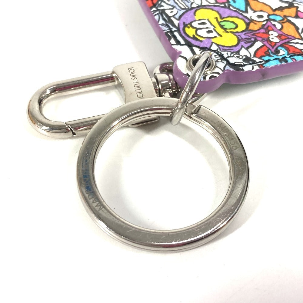 LOUIS VUITTON key ring MP3456 leather multicolor Keychain monogram comics Women