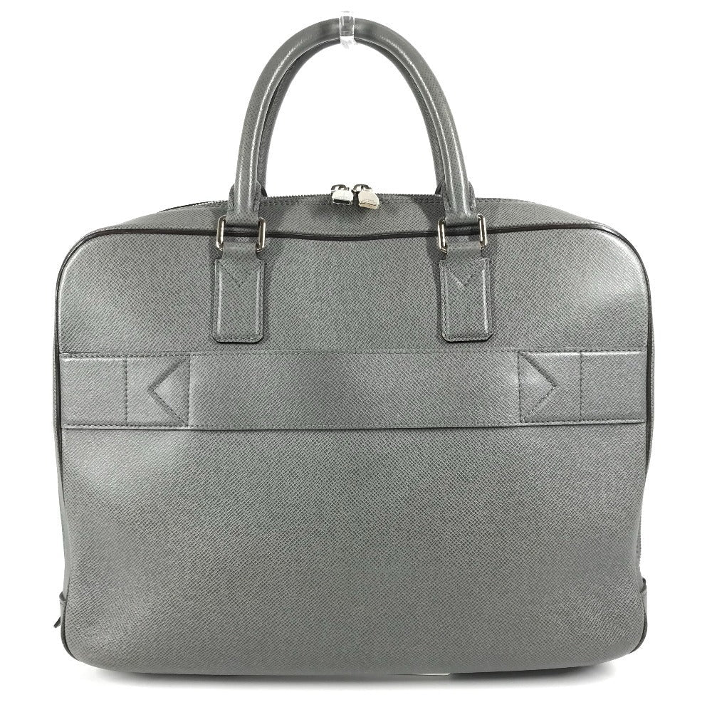 LOUIS VUITTON Business bag M32782 Taiga Leather gray Taiga Neo Igor mens