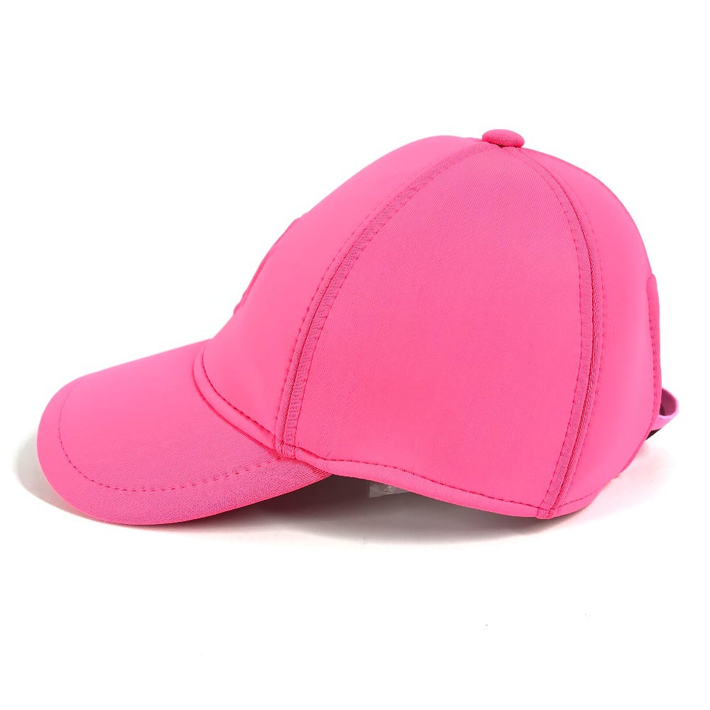 HERMES cap Polyurethane, Nylon pink Neovan Atlantic Ｓ