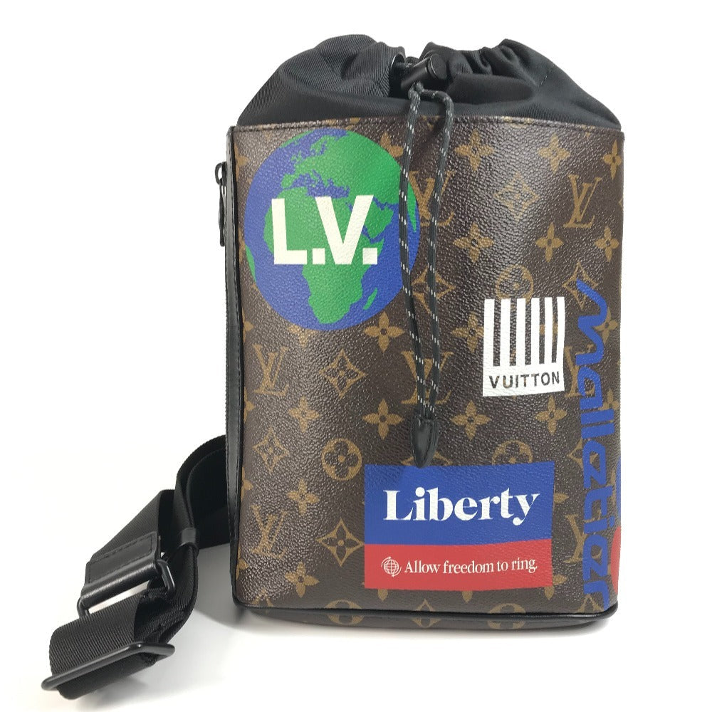 LOUIS VUITTON Shoulder Bag M44625 Monogram canvas Brown Monogram Chalk sling bag
