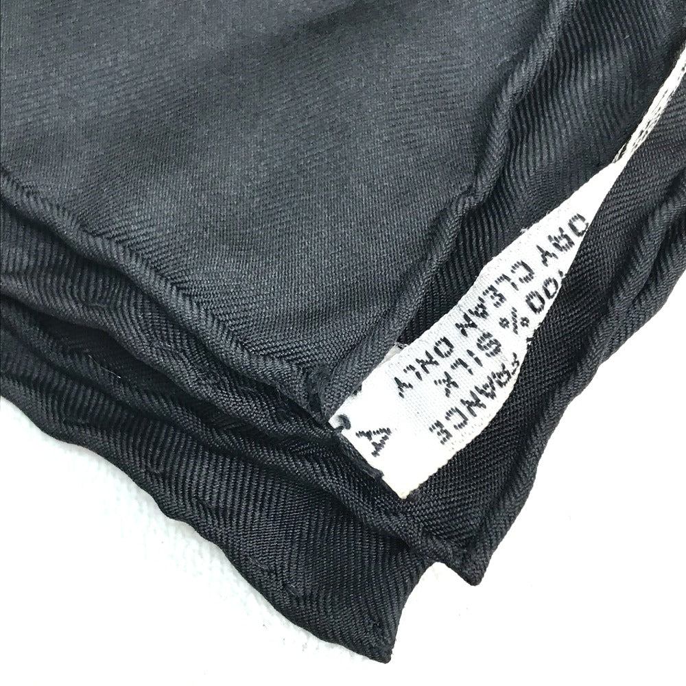 HERMES scarf silk Black / multicolor Carre90 Women
