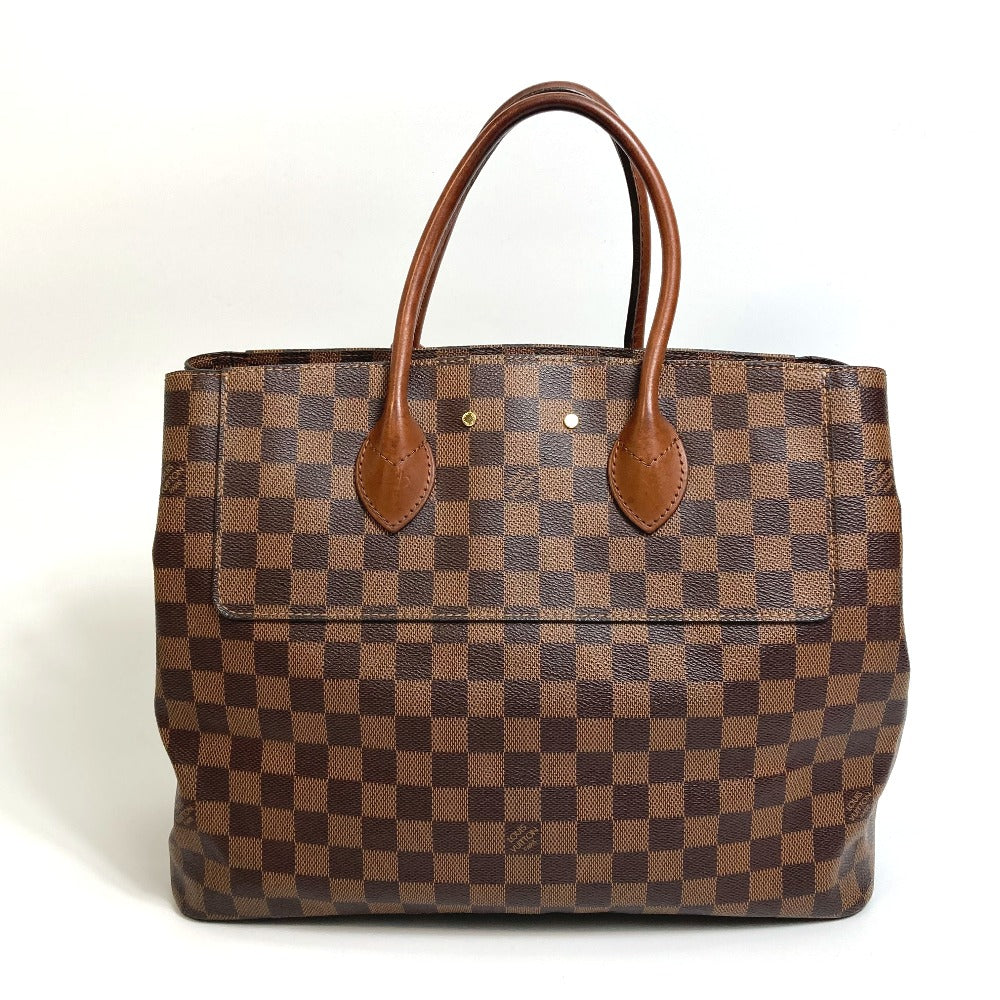 LOUIS VUITTON Handbag N41273 Damier canvas Brown Damier Ascot Women