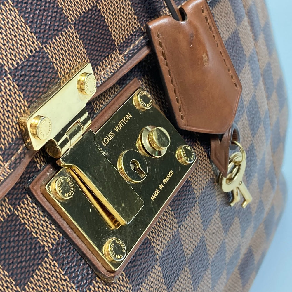LOUIS VUITTON Handbag N41273 Damier canvas Brown Damier Ascot Women