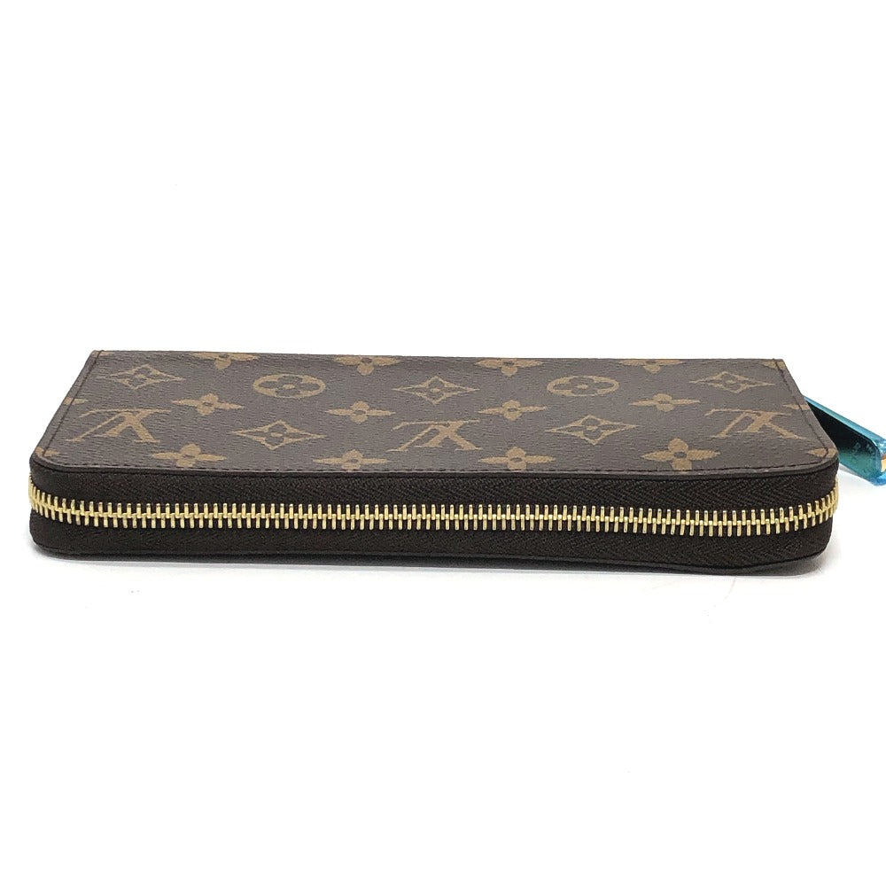 LOUIS VUITTON Long Wallet Purse M42616 Monogram canvas Brown Monogram Zippy wallet Women