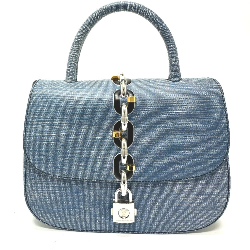 LOUIS VUITTON Handbag M54606 Epi Leather blue Epi LockitPM Women