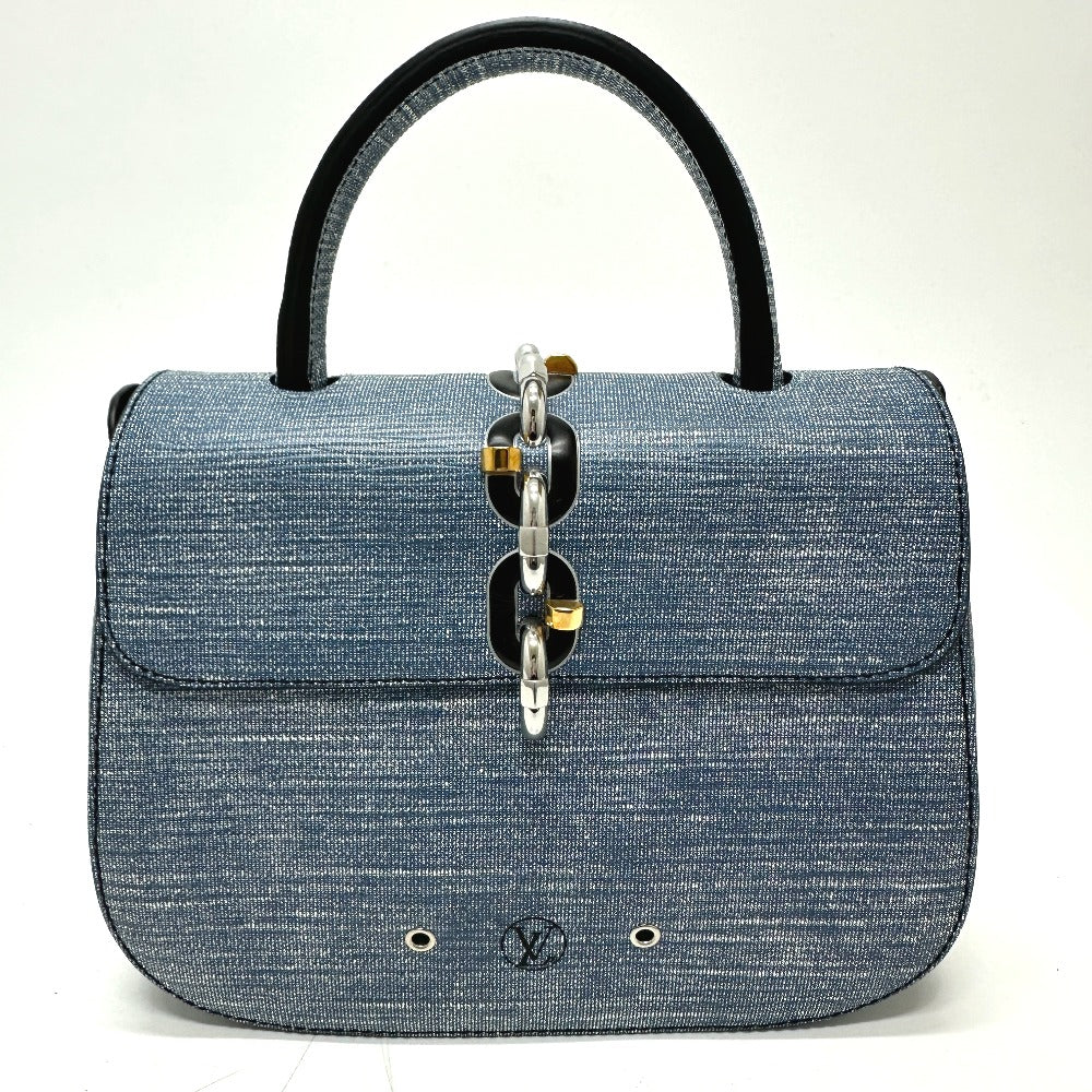 LOUIS VUITTON Handbag M54606 Epi Leather blue Epi LockitPM Women