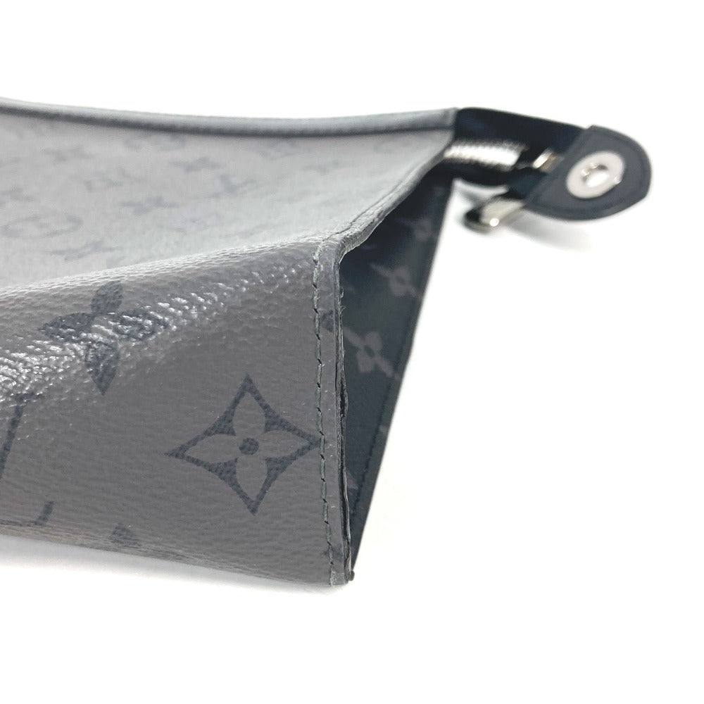 LOUIS VUITTON Clutch bag M69535 Monogram Eclipse Canvas gray Monogram Eclipse Reverse Pochette Voyage mens