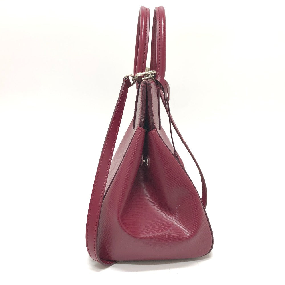 LOUIS VUITTON Handbag M94612 Epi Leather SilverMetal Marley MM Women