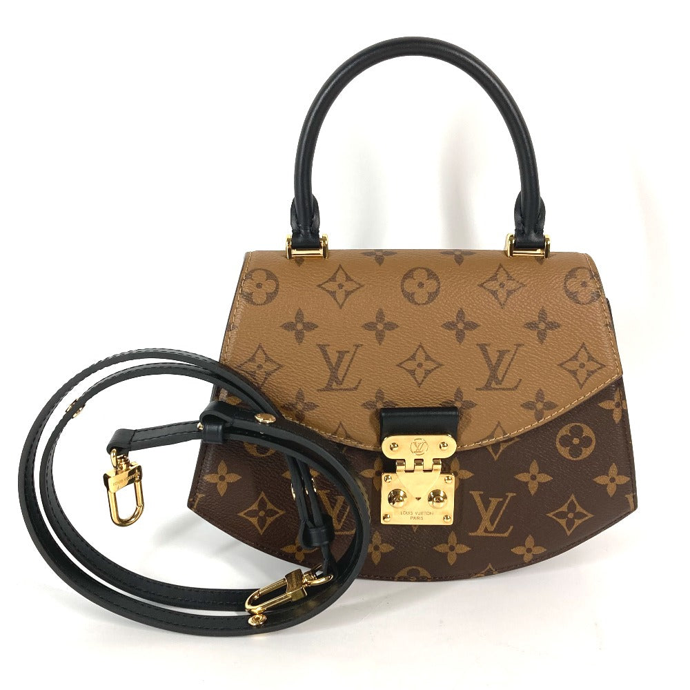 LOUIS VUITTON Handbag M46548 Monogram Reverse Canvas , Monogram Canvas Brown Monogram reverse Tilsitt