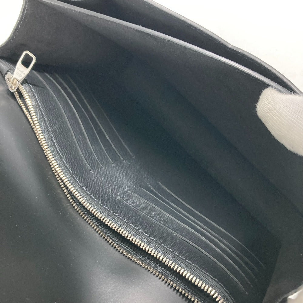LOUIS VUITTON business bag M42742 Epi Leather black Epi Pochette Thames mens