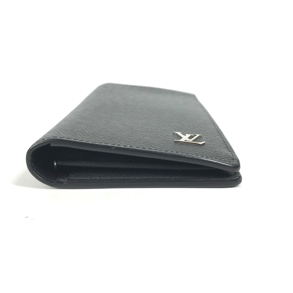 LOUIS VUITTON Long Wallet Purse  M30501 Taiga Leather black Taiga Portefeuille Blaza mens
