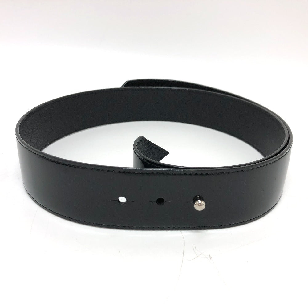 LOUIS VUITTON belt MP144 Patent leather black Women 70